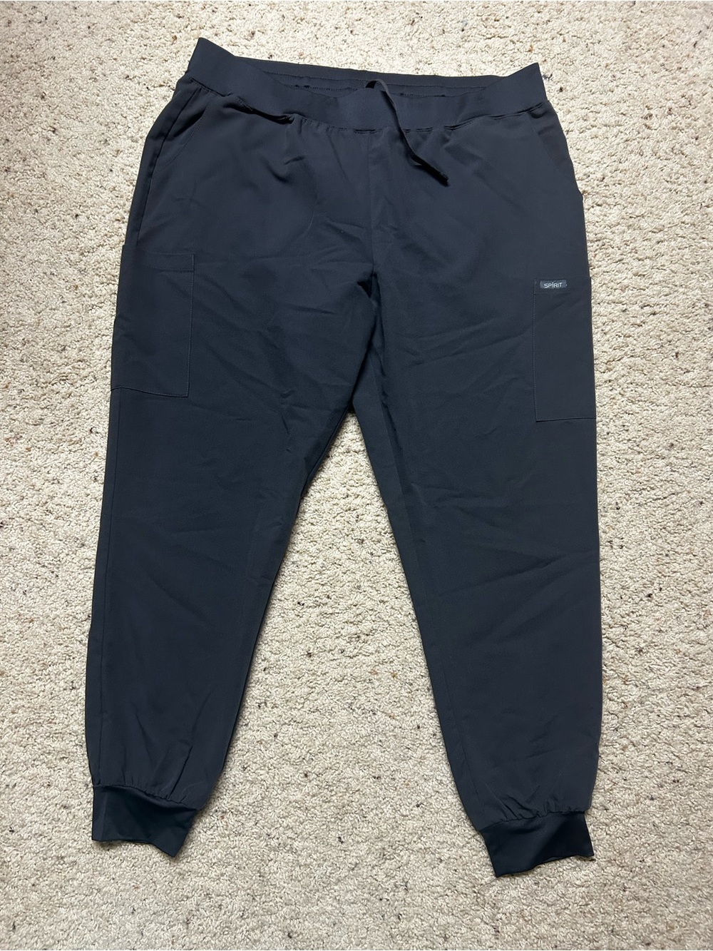 Women’s charcoal scrub pants